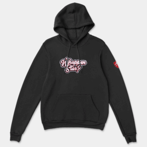 black signature hoodie