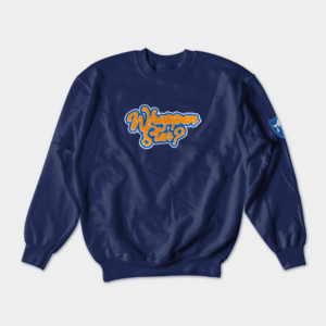 blue signature crewneck