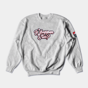 grey signature crewneck