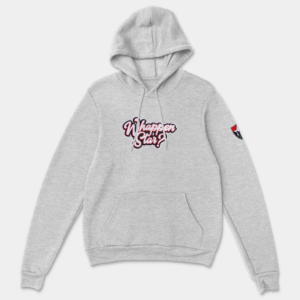 grey signature hoodie
